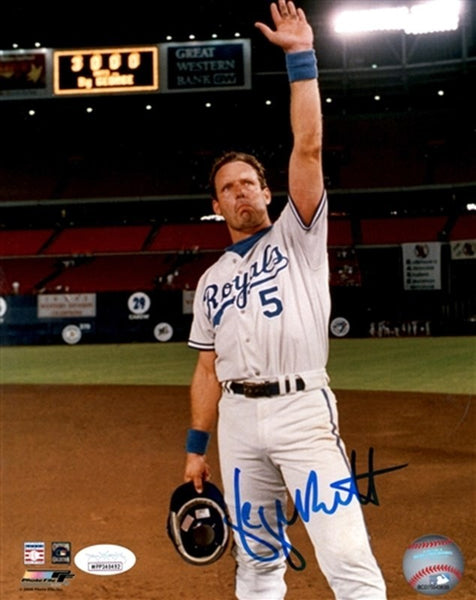KC Royals HOF'er GEORGE BRETT Signed 16x20 AUTO Photo #4 AUTO - JSA