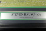STEVEN HAUSCHKA AUTOGRAPHED SIGNED FRAMED 16X20 PHOTO SEAHAWKS MCS HOLO 99718