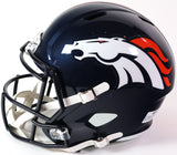 Patrick Surtain II Autographed/24 DPOY Navy Replica Broncos Helmet Beckett COA