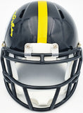 TERRY BRADSHAW AUTOGRAPHED STEELERS BLACK SPEED MINI HELMET BECKETT 230085