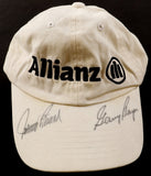 Johnny Bench & Gary Player Signed Allianz Hat / Cap (JSA COA) 2 Hall of Famers