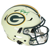 Brett Favre Autographed Green Bay Packers Rivalries Speedflex Helmet Radtke
