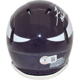 Fran Tarkenton Signed Minnesota Vikings TB Mini Helmet Beckett 44020
