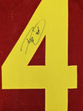 Ricky Ervins Autographed Maroon Jersey- JSA Authenticated