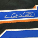 FRAMED Signed GARY SHEFFIELD 35x39 New York Black Jersey PSA COA