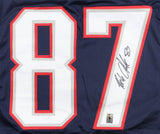 Rob Gronkowski Signed New England Patriots Jersey (Gronk) 4xSuper Bowl Champion