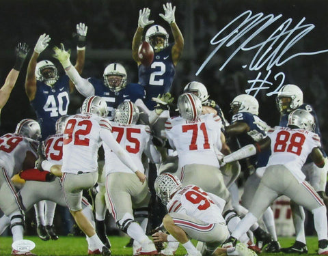 Marcus Allen Autographed 11x14 Photo Penn State The Block v. Ohio State JSA
