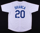 Ralph Branca Signed Brooklyn Dodgers Jersey (JSA) The Shot Heard Round the World