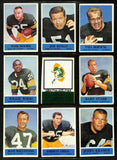 1964 Philadelphia Football Cards Green Bay Packers Partial Team Set (13) 200316