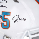 Jaylen Waddle / Tua Tagovailoa Autographed Authentic Speed 305 Helmet Fanatics