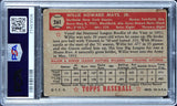 Giants Willie Mays 1952 Topps #261 Card Graded PR 1 PSA/DNA Slabbed