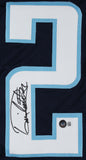 Derrick Henry Authentic Signed Navy Pro Style Jersey Autographed BAS Witnessed