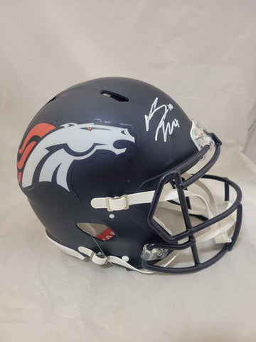 BO NIX SIGNED DENVER BRONCOS F/S SPEED AUTHENTIC HELMET BECKETT