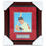 Tony Conigliaro Signed Autographed Photograph Framed to 14x17 JSA