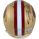 Ricky Pearsall Autographed San Francisco 49ers Mini Helmet Beckett 53652
