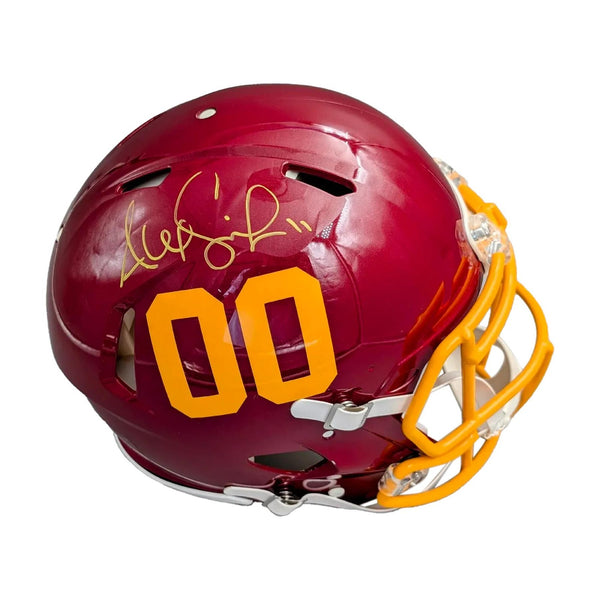 Alex Smith Autographed Washington Football Team 00 F/S Authentic Speed Helmet