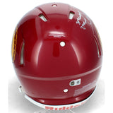Carson Palmer Autographed/Inscribed USC Trojans Speed Authentic Helmet Beckett