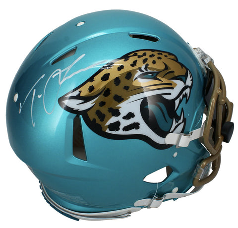 Trevor Lawrence Autographed Jaguars Authentic Flash Helmet w/ Visor Fanatics