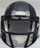SHAQUEM GRIFFIN AUTOGRAPHED SIGNED SEAHAWKS MINI HELMET IN GREEN MCS HOLO 134382