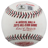 Angels Mike Trout Signed 2015 All Star Game Logo OML Baseball BAS #AE13964