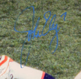 John Elway Autographed/Signed Denver Broncos 16x20 Photo Beckett 44687