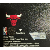 Coby White Autographed/Signed Chicago Bulls 11x14 Photo Fanatics 54386