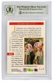 Joe Montana Signed 49ers 1993 Pro Line Football Card #565 - (Beckett - Auto 10)