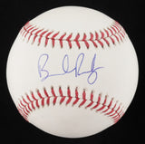 Brendan Rodgers Signed OML Baseball (JSA COA) Houston Astros 2nd Baseman