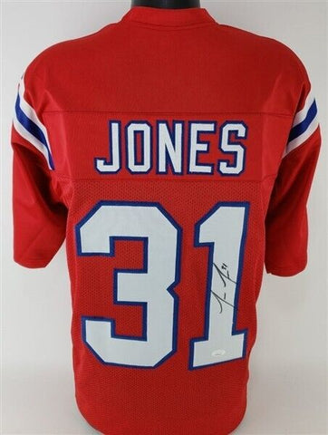 Jonathan Jones Signed New England Patriot Jersey (JSA COA) 2xSuper Bowl Champion