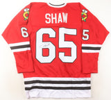 Andrew Shaw Signed Chicago Blackhawks Jersey (JSA COA) 2xStanley Cup Champion