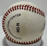 EDDIE MATHEWS Signed Official MLB Baseball AUTO - Milwaukee Braves - JSA