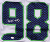 Rylie Mills Signed Seattle Seahawks Jersey (JSA) 2025 Draft Pick / Nose Tackle