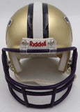 Don James Autographed Signed UW Huskies Mini Helmet MCS Holo #68049