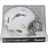 Jonathan Taylor Autographed Indianapolis Colts 56 TB Mini Helmet Fanatics 53677