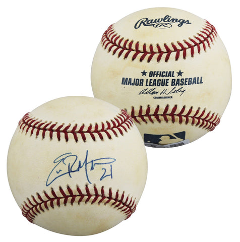 Mets Eric Milton Authentic Signed Allen Selig OML Baseball BAS #BU64328