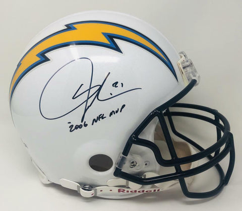 LADAINIAN TOMLINSON Autographed "2006 NFL MVP" Authentic Helmet GTSM LE 1/21