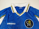 Gianfranco Zola Signed Chelsea Football Club Umbro Soccer Jersey (Beckett)