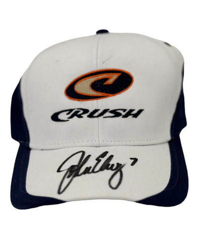 John Elway Autographed/Signed Colorado Crush Hat Beckett 42168