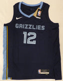 Memphis Grizzlies Ja Morant Autographed Nike Swingman Jersey Beckett BJ34616