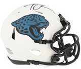 Trevor Lawrence Autographed Jaguars Lunar Eclipse Speed Mini Helmet Fanatics