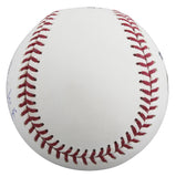 Rangers Marcus Semien "23 WS Champs" Signed 2023 WS Logo OML Baseball BAS Wit