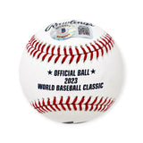 Ronald Acuna Jr. Autographed Signed World Baseball Classic Baseball Braves