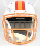 Mike Alstott Signed Tampa Bay Buccaneers F/S 76-96 Speed Helmet- Beckett W Holo