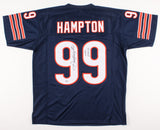 Dan Hampton Signed Bears Jersey Inscribed "HOF 2002" (Beckett) 1985 Bears D.T.