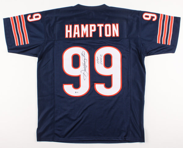 Dan Hampton Signed Bears Jersey Inscribed "HOF 2002" (Beckett) 1985 Bears D.T.