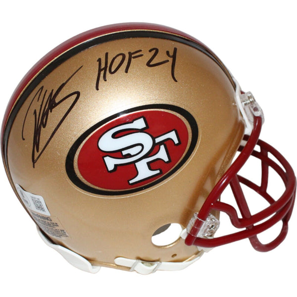 Patrick Willis Signed San Francisco 49ers Mini Helmet VSR4 HOF TB Beckett 43671