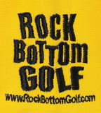 John Daly Authentic Signed Match Worn Yellow Loudmouth Polo Shirt BAS #BK84756