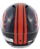 Broncos Ed McCaffrey Authentic Signed Full Size Speed Rep Helmet BAS Witnessed