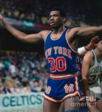 Bernard King Signed New York Knicks Jersey Inscribed "HOF 13" (Schwartz COA)