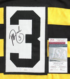 Jeff Reed Signed Pittsburgh Steelers Jersey (JSA COA) 2xSuper Bowl Champ PK